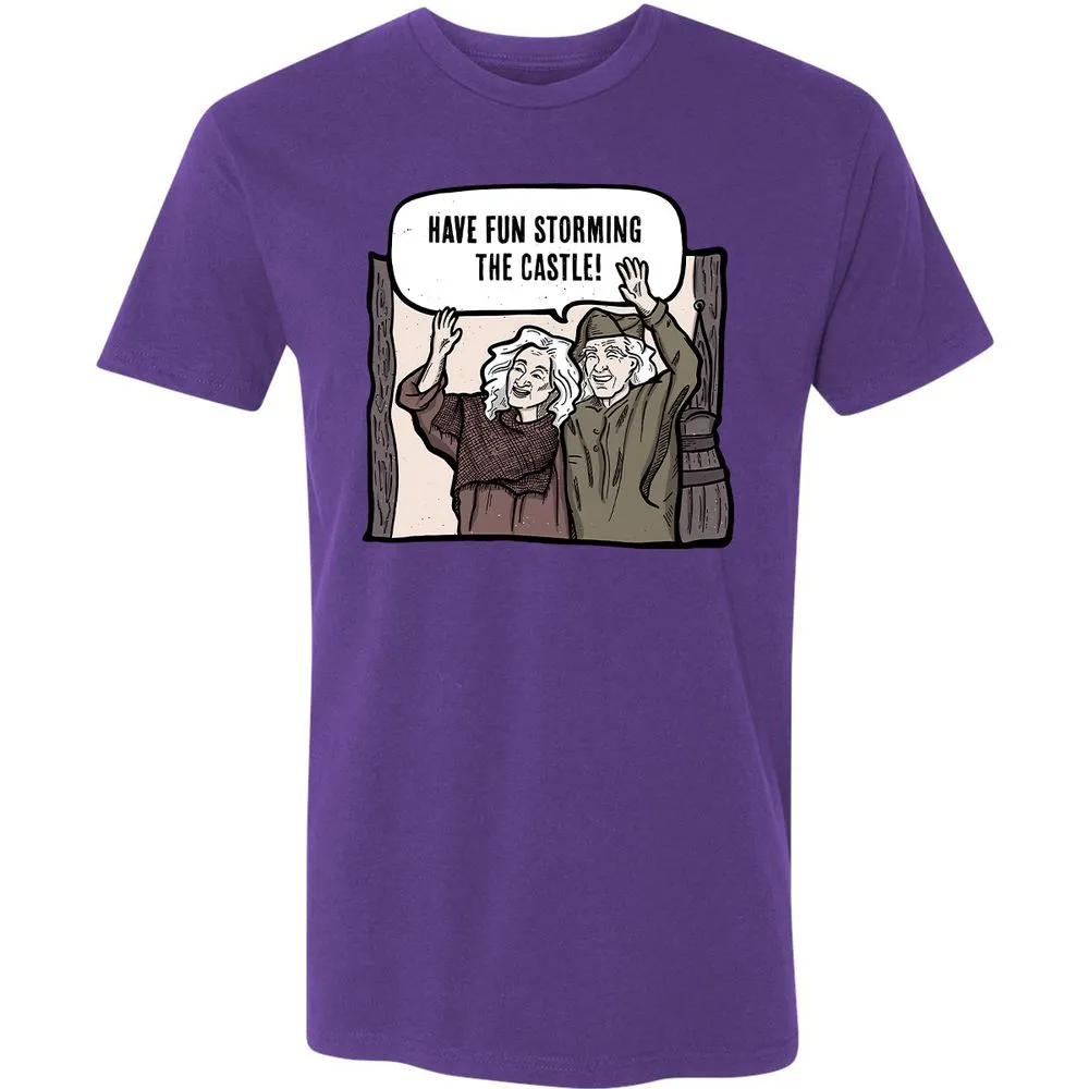 Premium Unisex T-Shirt - 47EHLNRQ - Purple Rush - 7