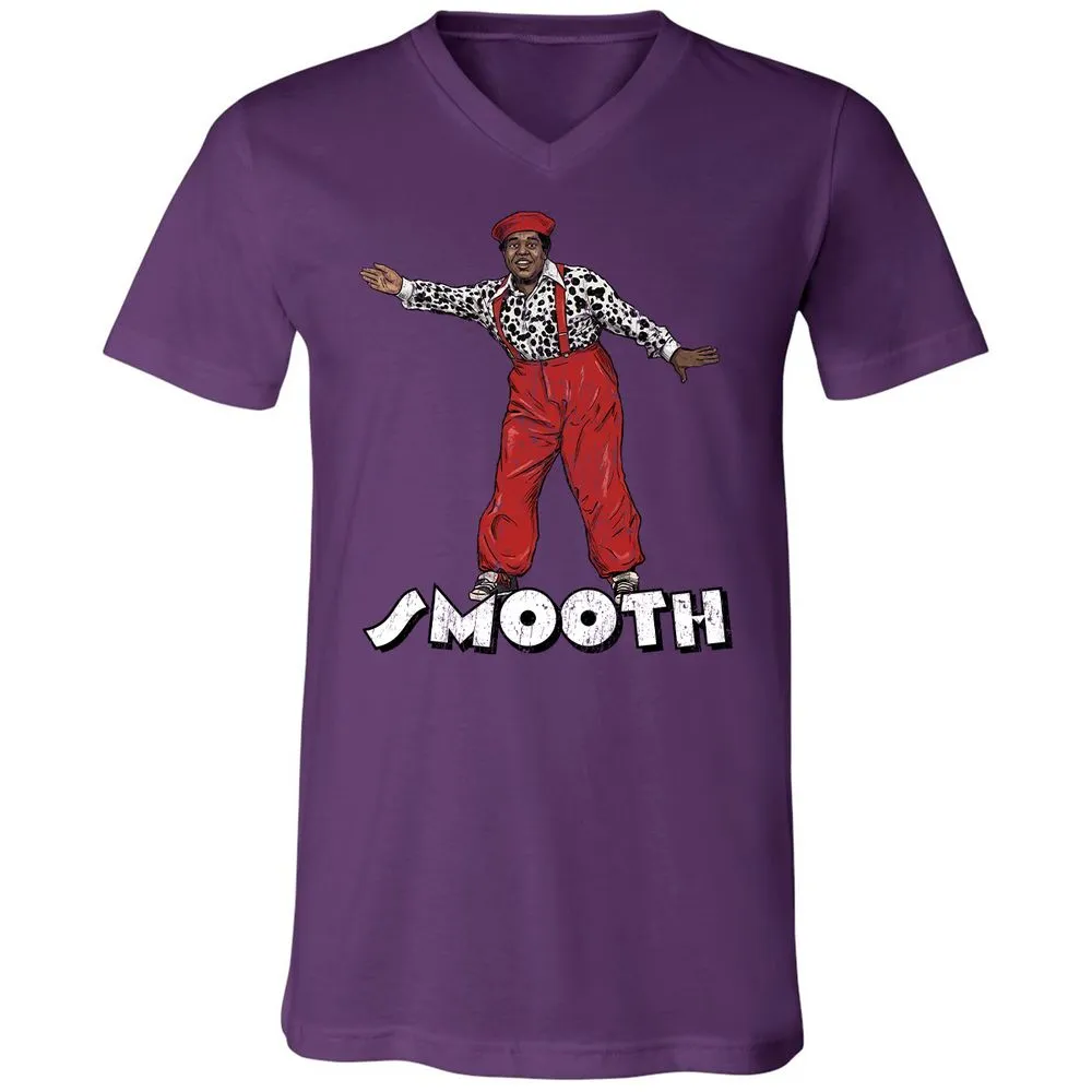 Unisex V-Neck T-Shirt - K9KZVMKX - Team Purple - 2