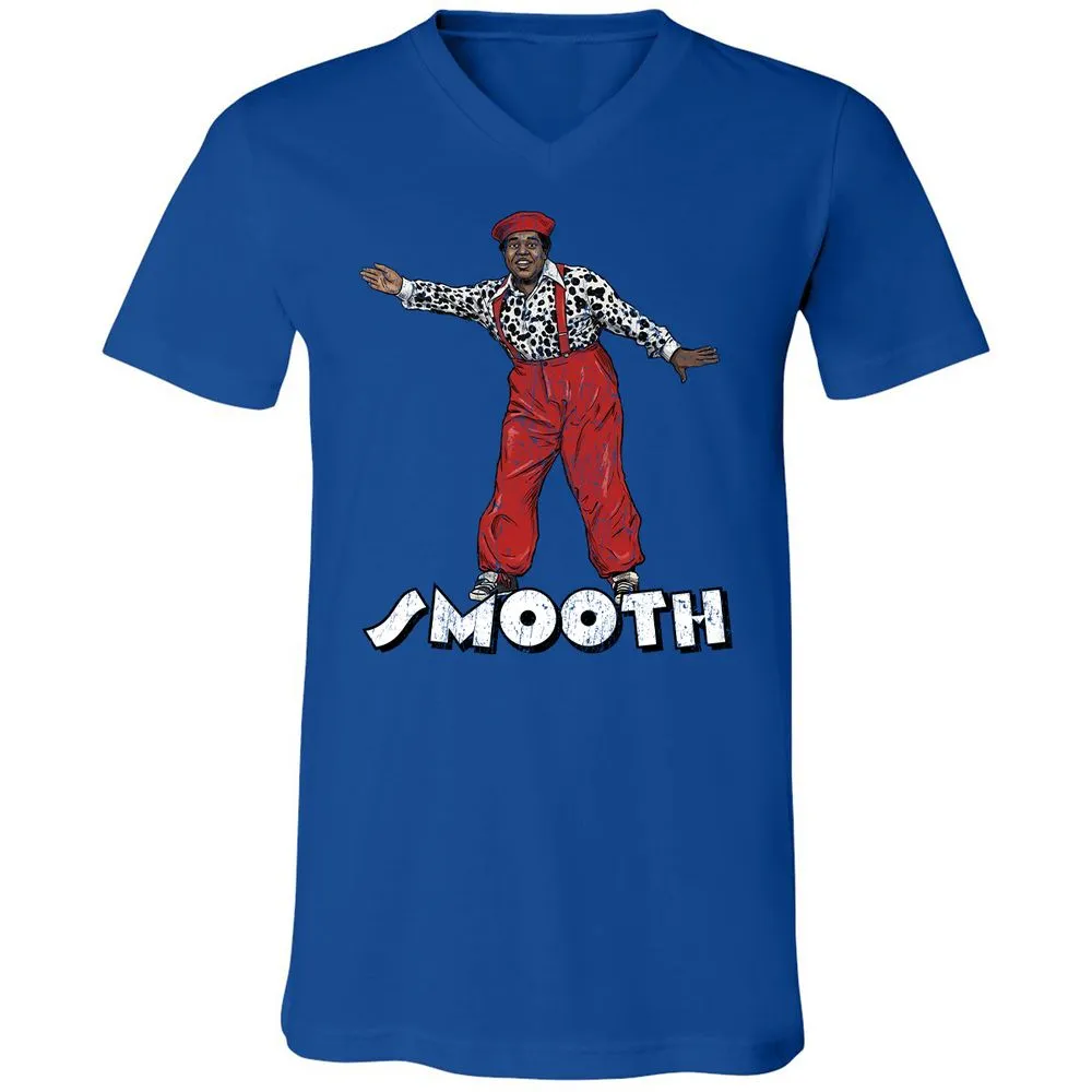 Unisex V-Neck T-Shirt - K9KZVMKX - True Royal - 4