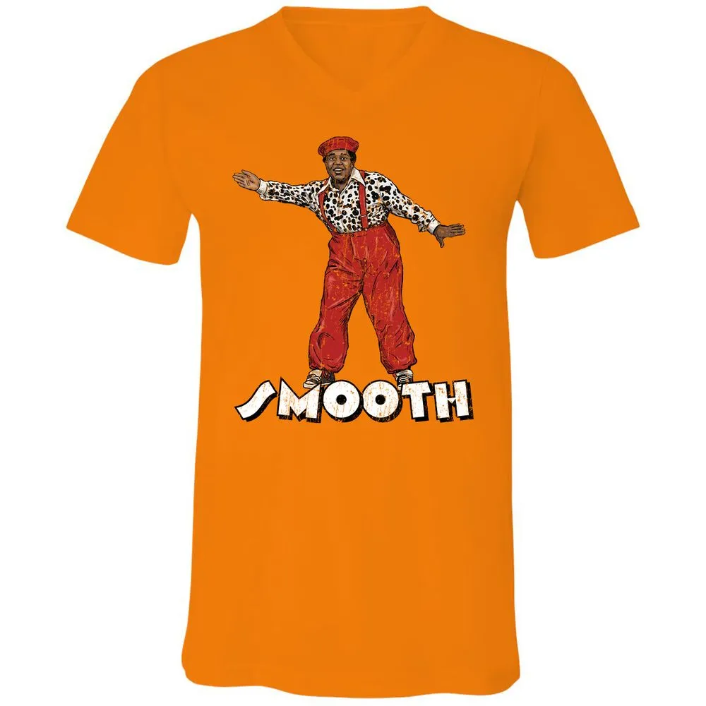 Unisex V-Neck T-Shirt - K9KZVMKX - Orange - 11