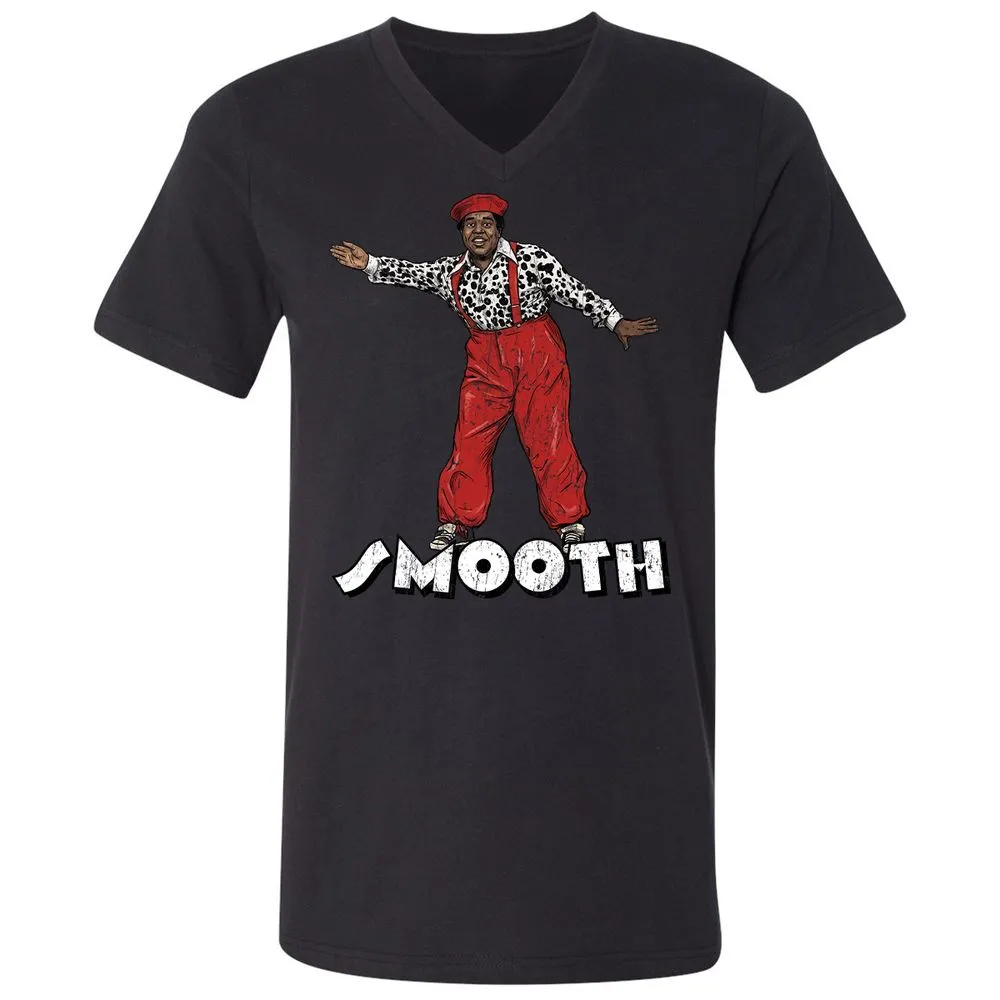 Unisex V-Neck T-Shirt - K9KZVMKX - Black - 16