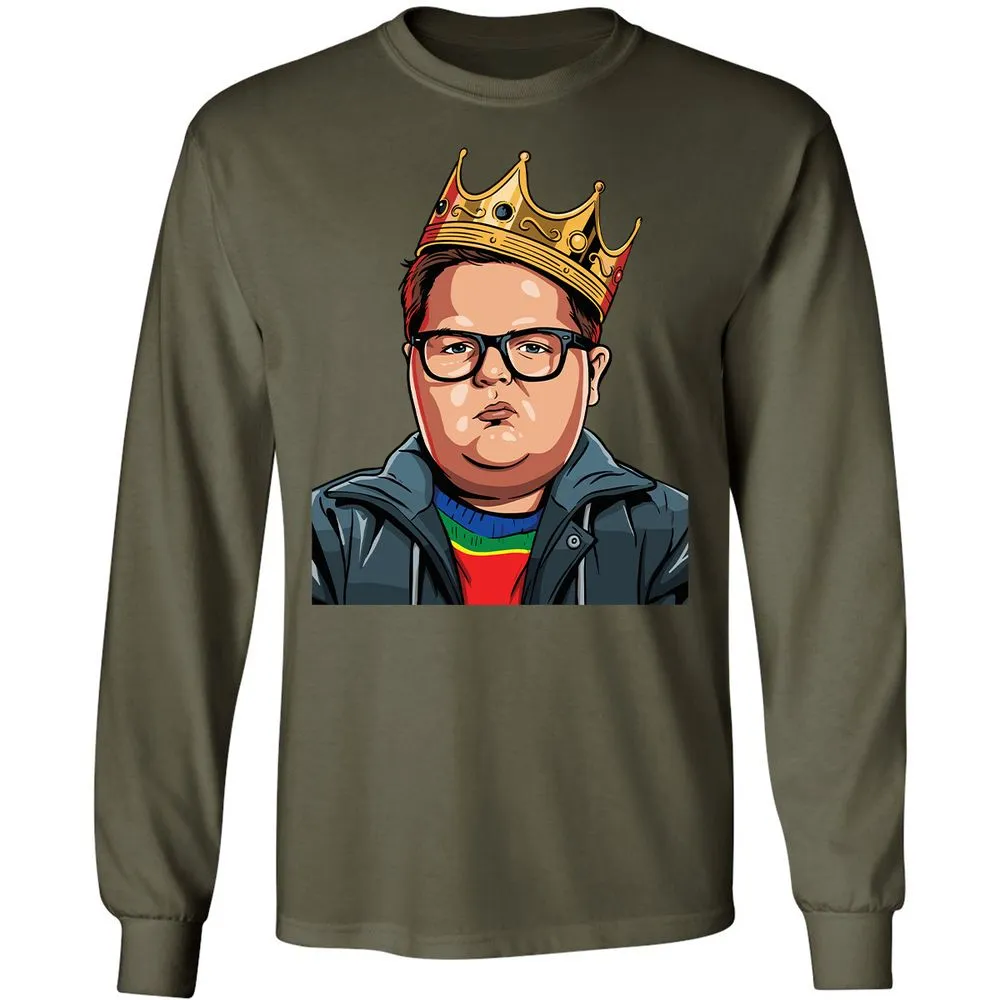 Long Sleeve T-Shirt - P7M8DS1Y - Military Green - 7