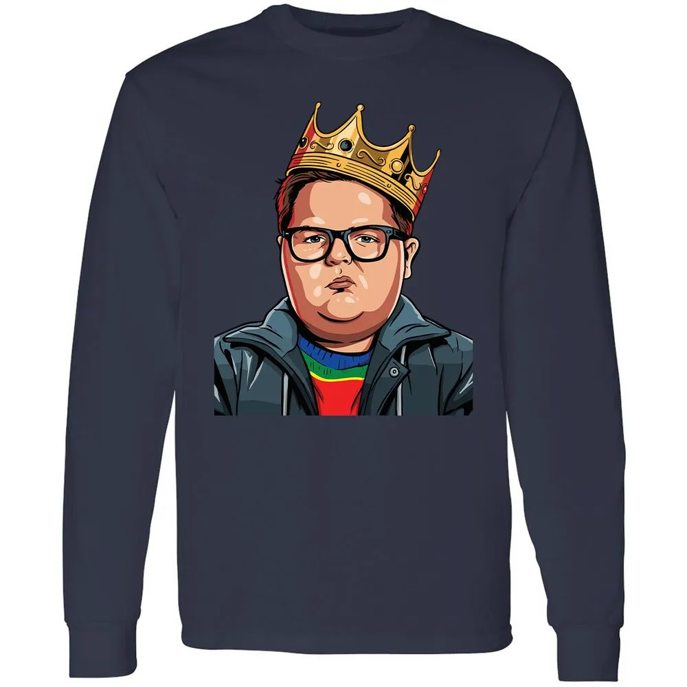 Long Sleeve T-Shirt - P7M8DS1Y - Navy - 12