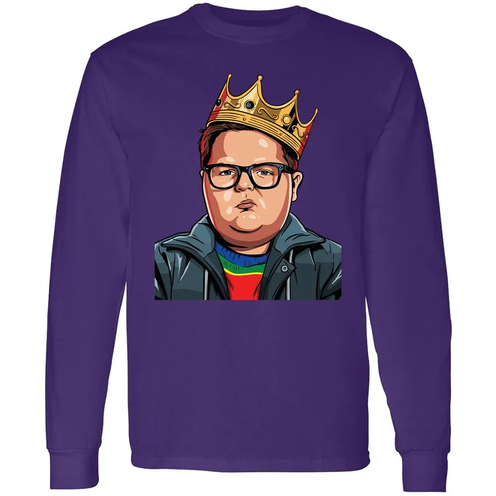 Long Sleeve T-Shirt - P7M8DS1Y - Purple - 13