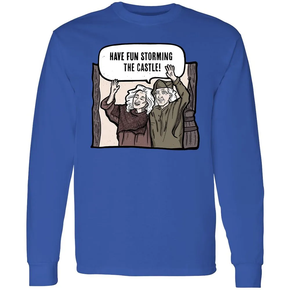 Long Sleeve T-Shirt - NQZTX449 - Royal - 4