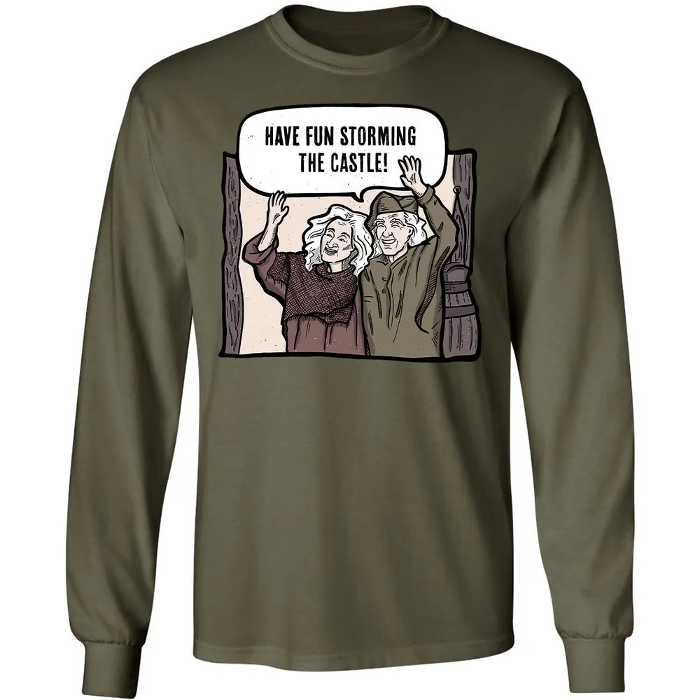 Long Sleeve T-Shirt - NQZTX449 - Military Green - 7
