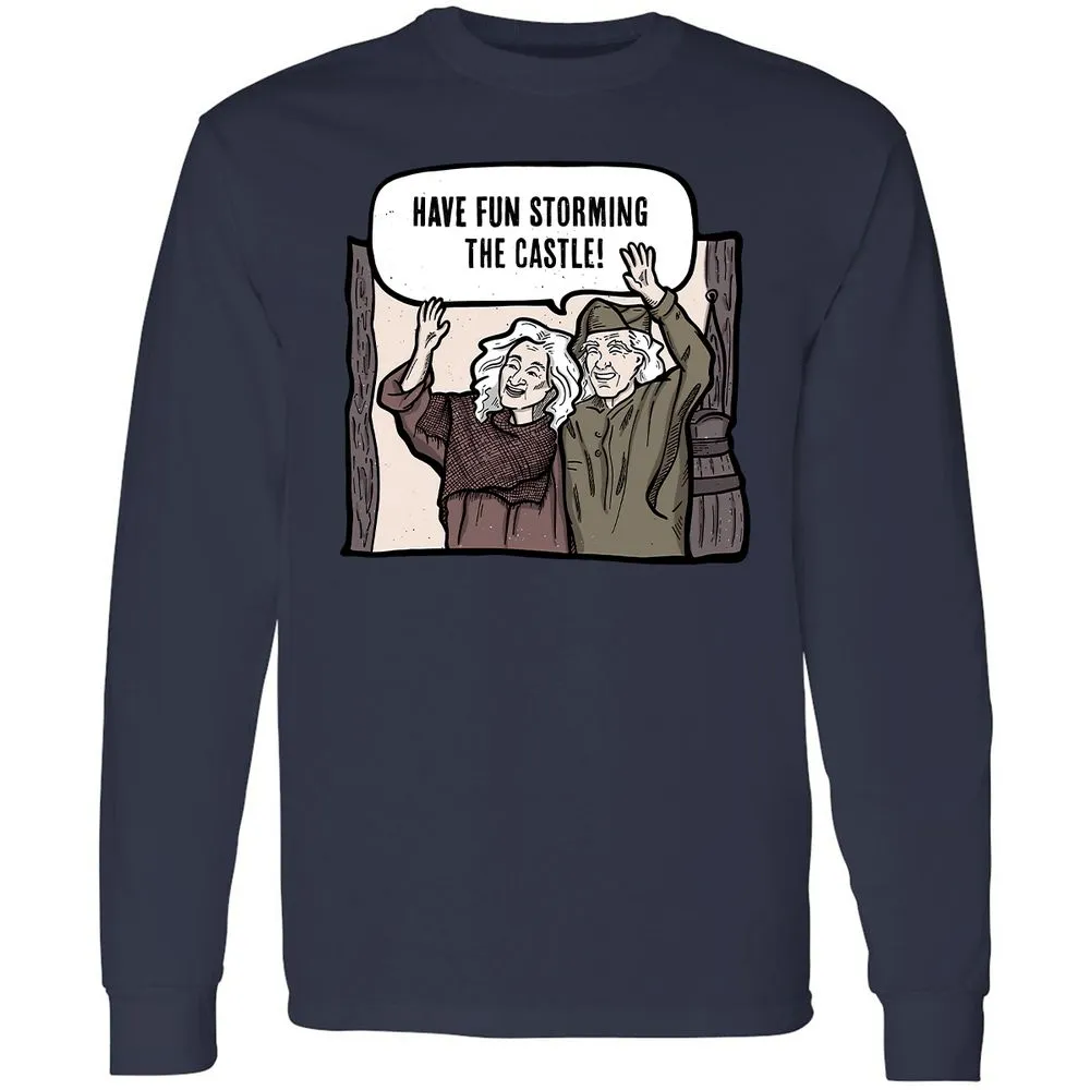 Long Sleeve T-Shirt - NQZTX449 - Navy - 12