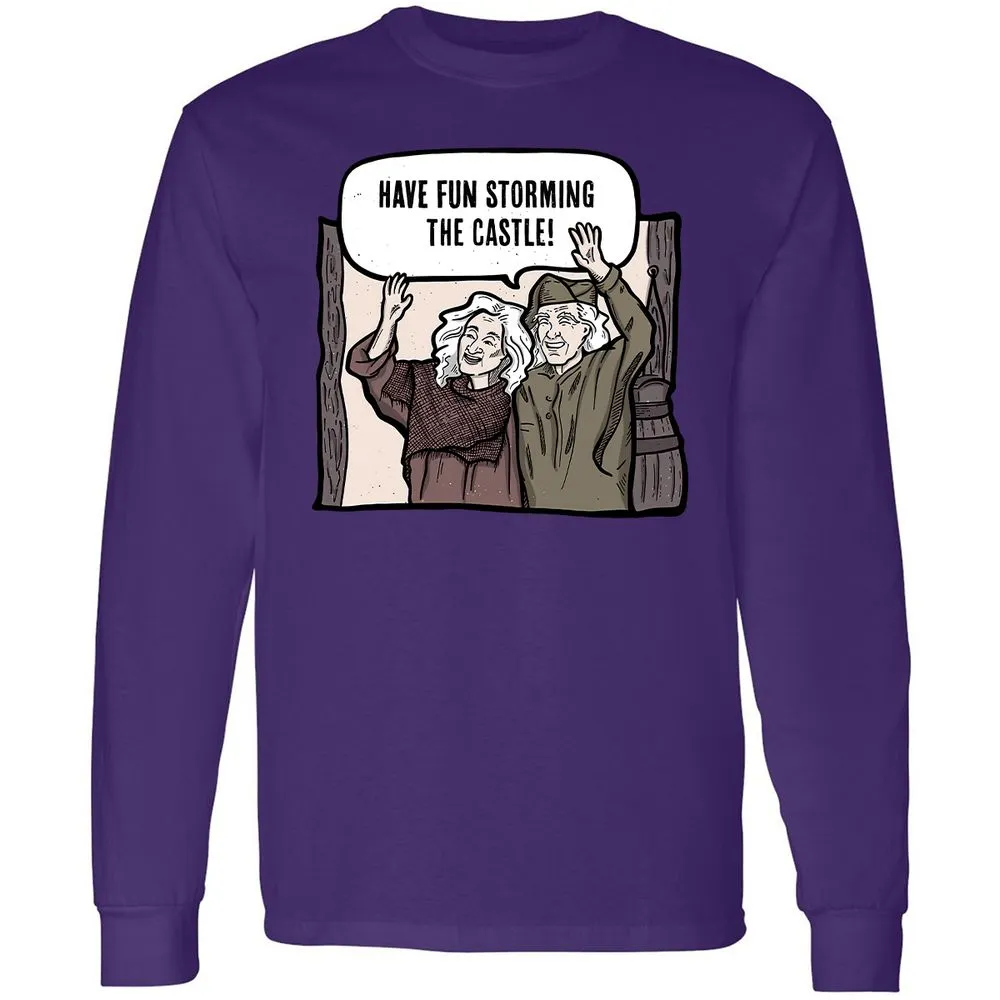 Long Sleeve T-Shirt - NQZTX449 - Purple - 13