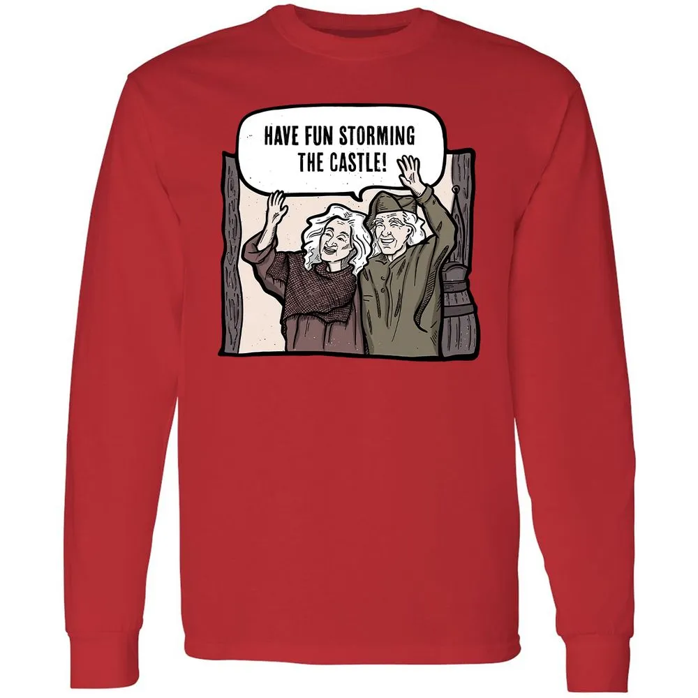 Long Sleeve T-Shirt - NQZTX449 - Red - 14