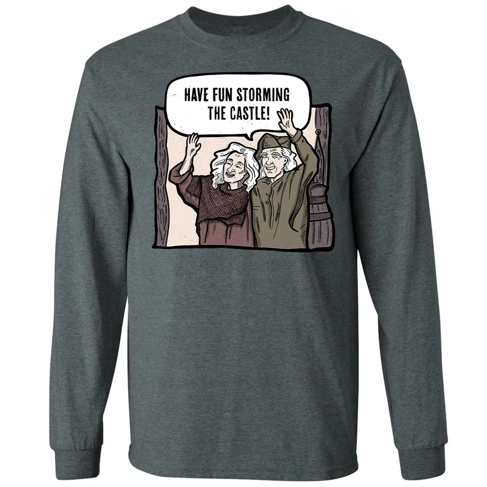 Long Sleeve T-Shirt - NQZTX449 - Dark Heather - 15
