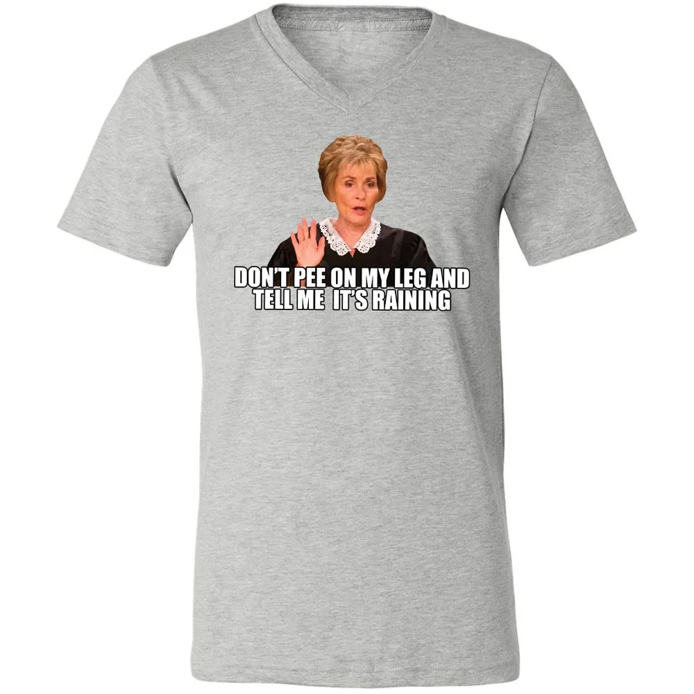 Unisex V-Neck T-Shirt - 6XZAXBCS - Athletic Heather - 7