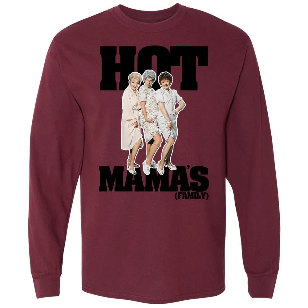 Long Sleeve T-Shirt - RLEJ1LMU - Maroon - 11