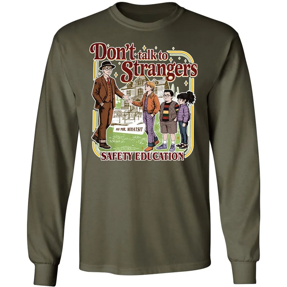 Long Sleeve T-Shirt - 2HFLVEKQ - Military Green - 7