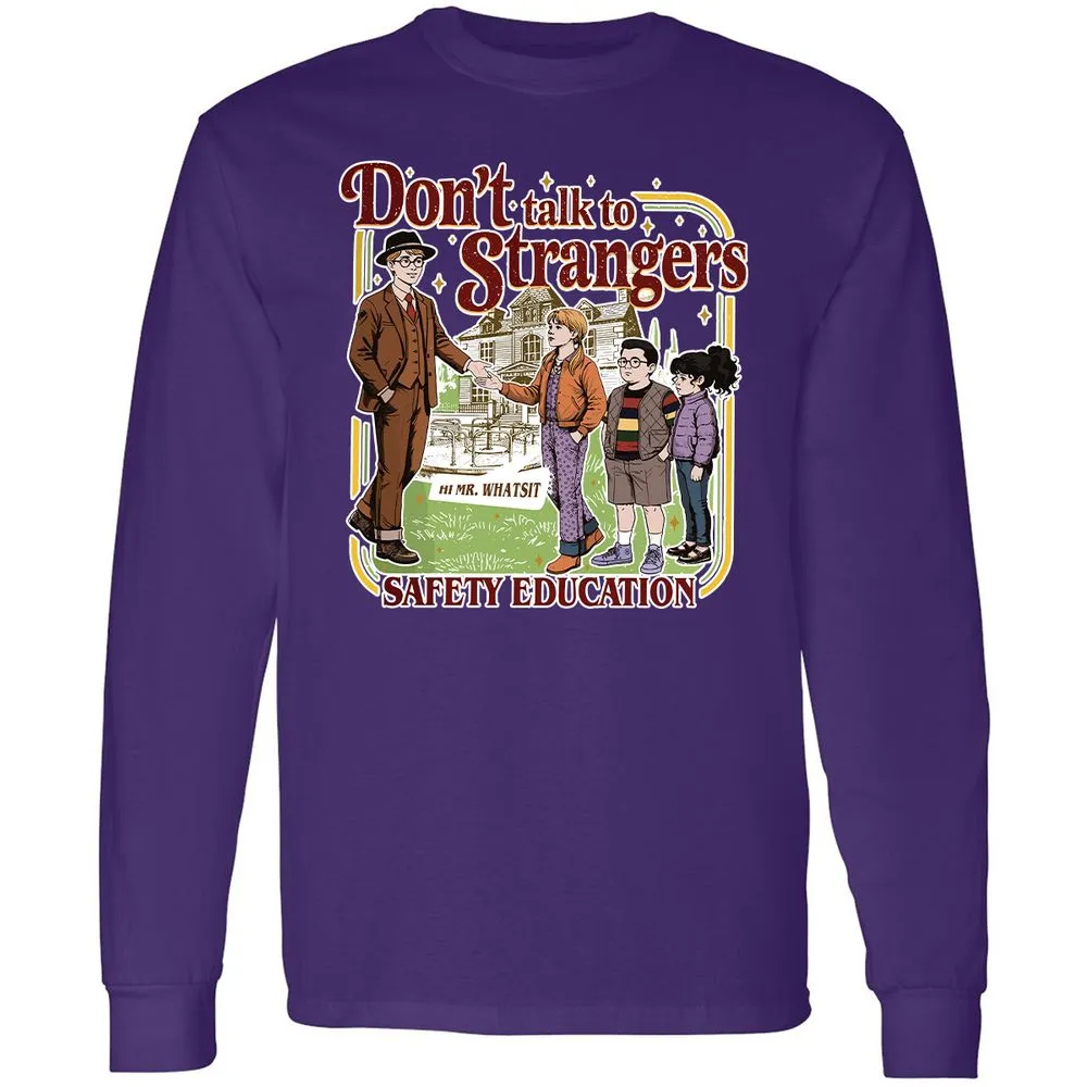 Long Sleeve T-Shirt - 2HFLVEKQ - Purple - 13