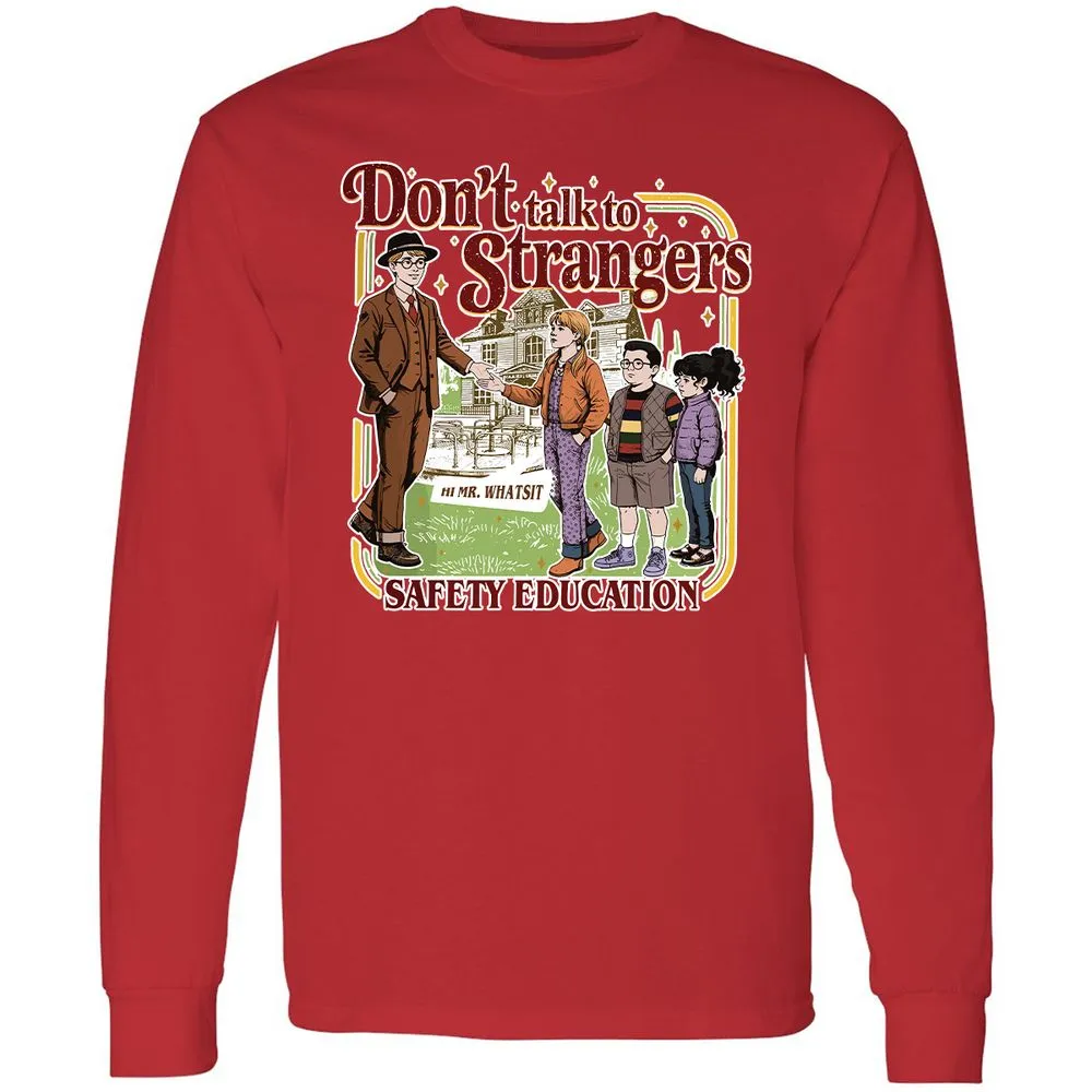 Long Sleeve T-Shirt - 2HFLVEKQ - Red - 14