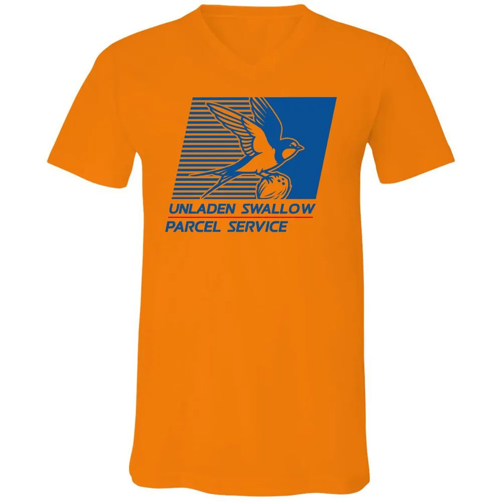 Unisex V-Neck T-Shirt - 55PU75KS - Orange - 11