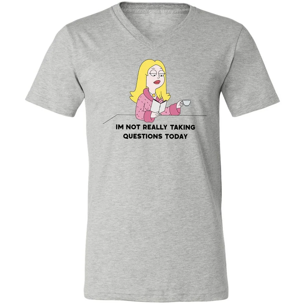 Unisex V-Neck T-Shirt - Z261ZKDU - Athletic Heather - 7