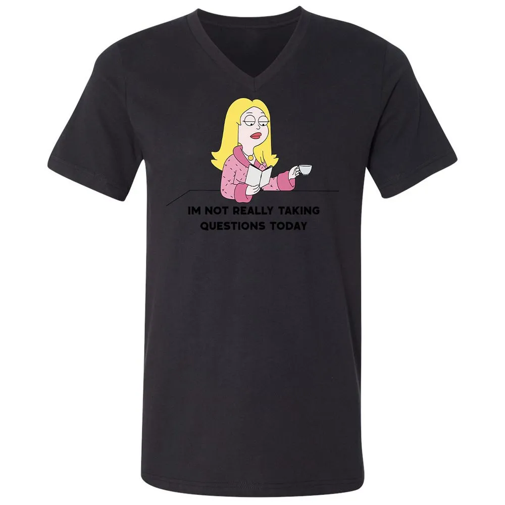 Unisex V-Neck T-Shirt - Z261ZKDU - Black - 16