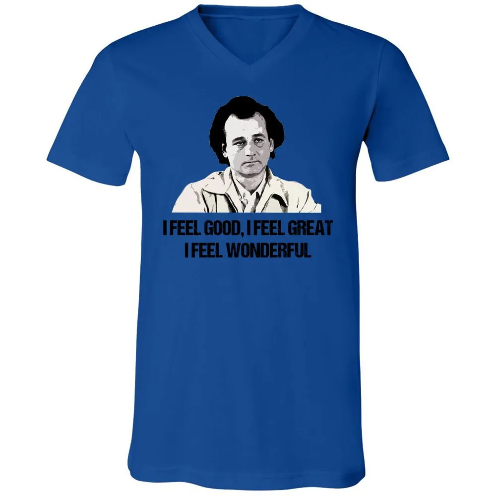 Unisex V-Neck T-Shirt - 8CMUJPWY - True Royal - 4