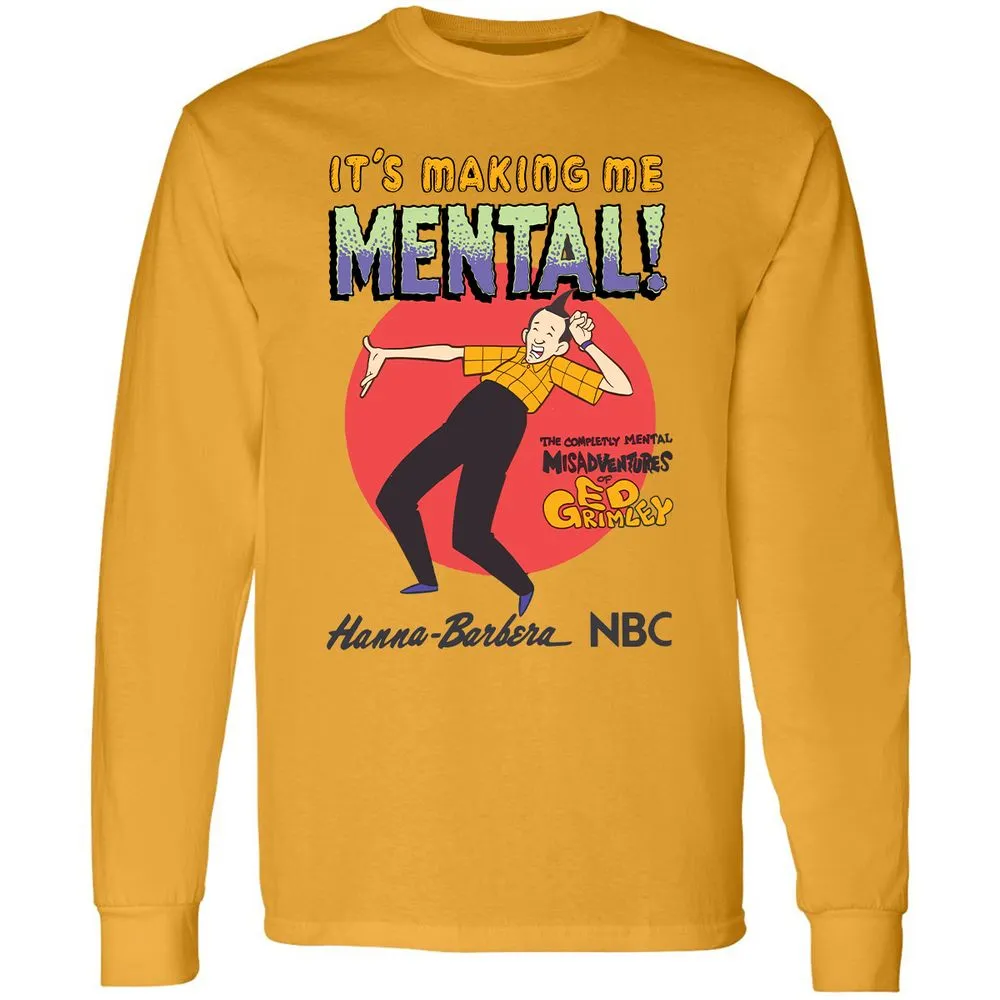Long Sleeve T-Shirt - 54F5CD7U - Gold - 9