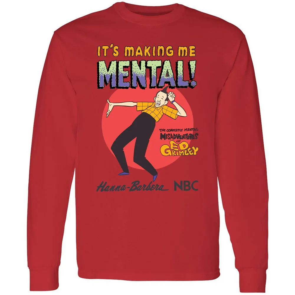 Long Sleeve T-Shirt - 54F5CD7U - Red - 14