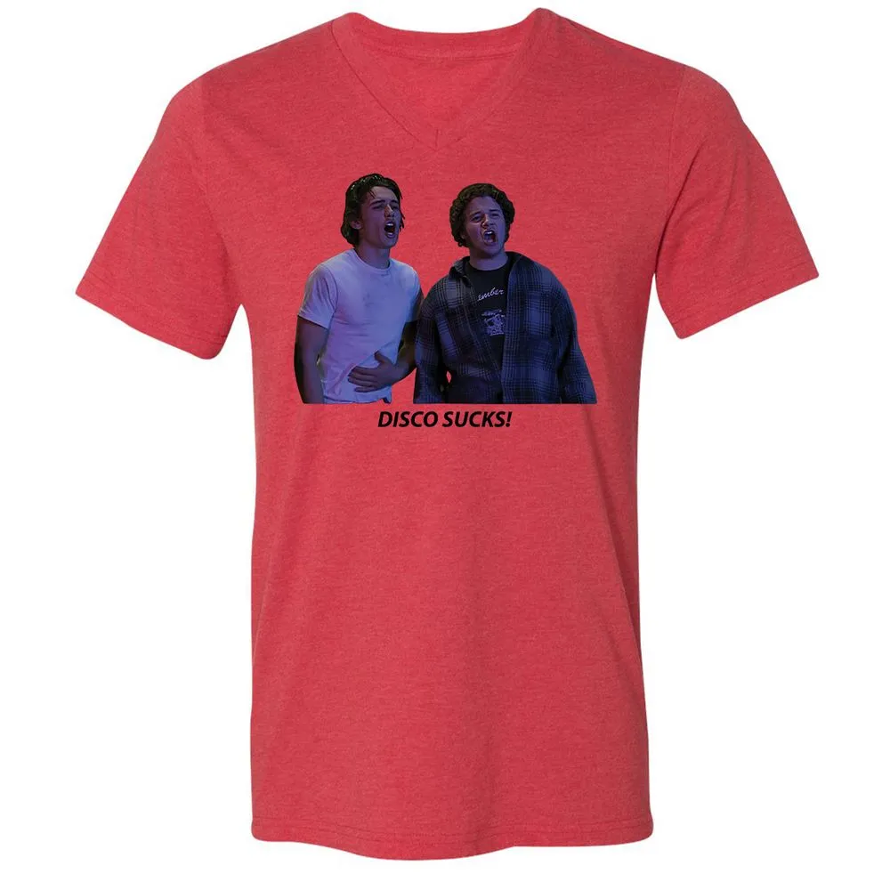 Unisex V-Neck T-Shirt - VY396GWP - Heather Red - 5