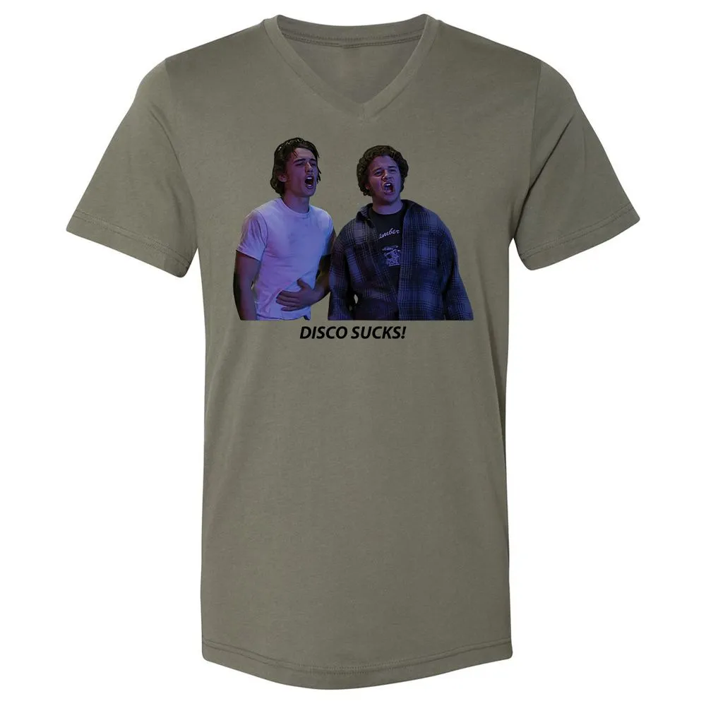 Unisex V-Neck T-Shirt - VY396GWP - Military Green - 10