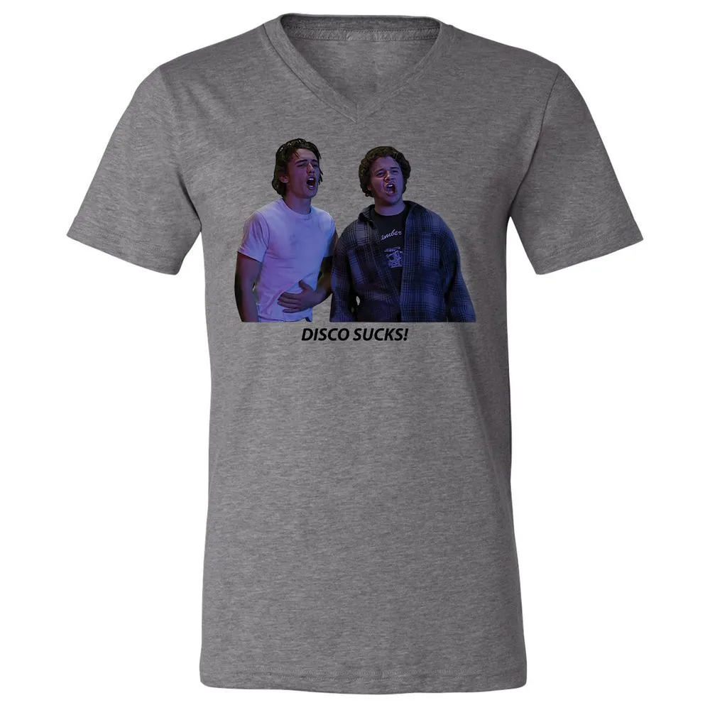 Unisex V-Neck T-Shirt - VY396GWP - Deep Heather - 13