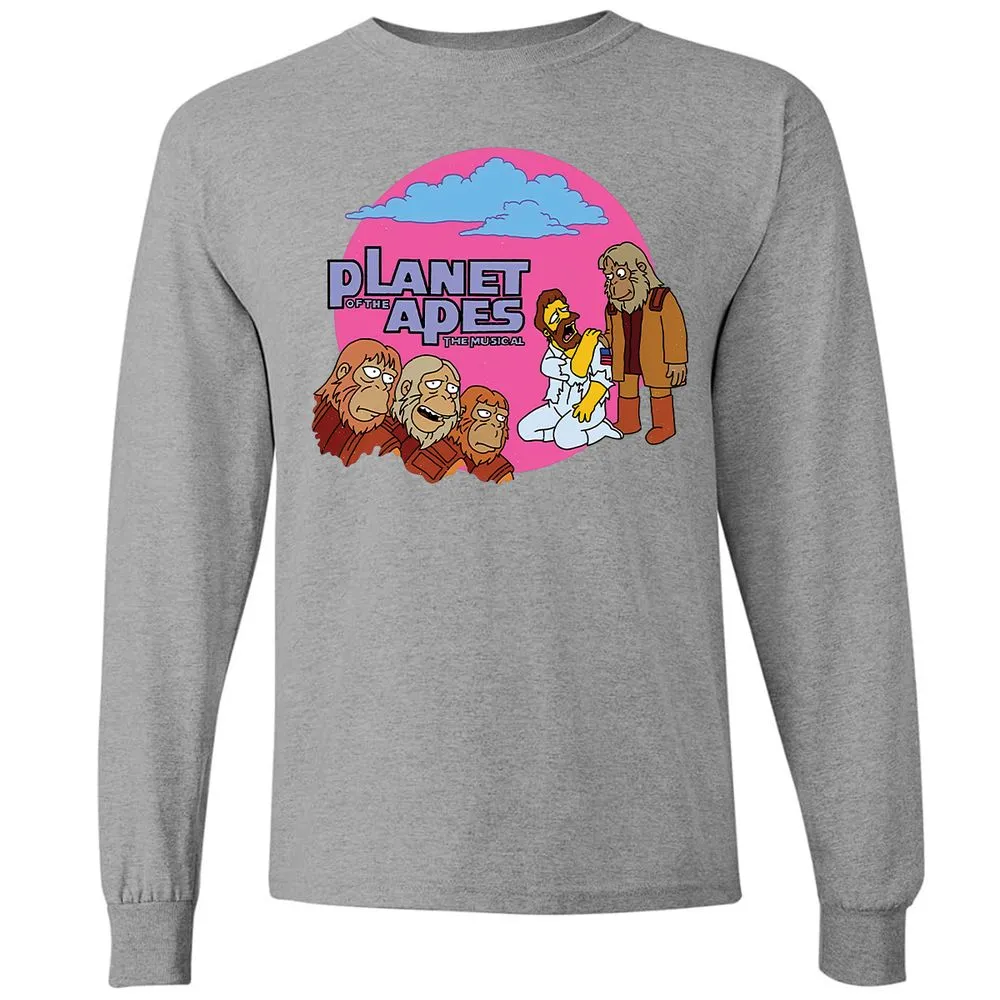 Dr. Zaius, Dr. Zaius! - Graphite Heather - 6