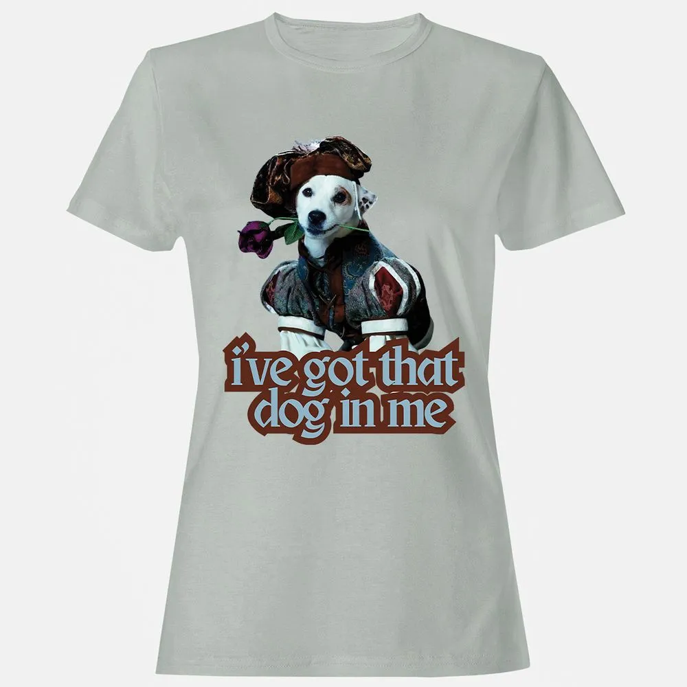 Women's T-Shirt - QYKRSZQ3 - Ash - 2
