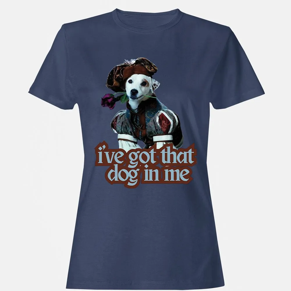 Women's T-Shirt - QYKRSZQ3 - Navy - 10