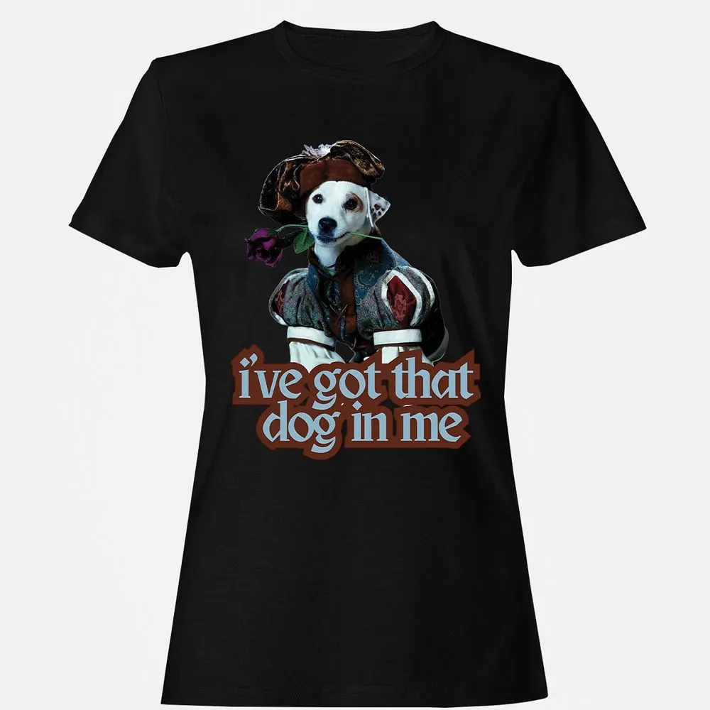 Women's T-Shirt - QYKRSZQ3 - Black - 16