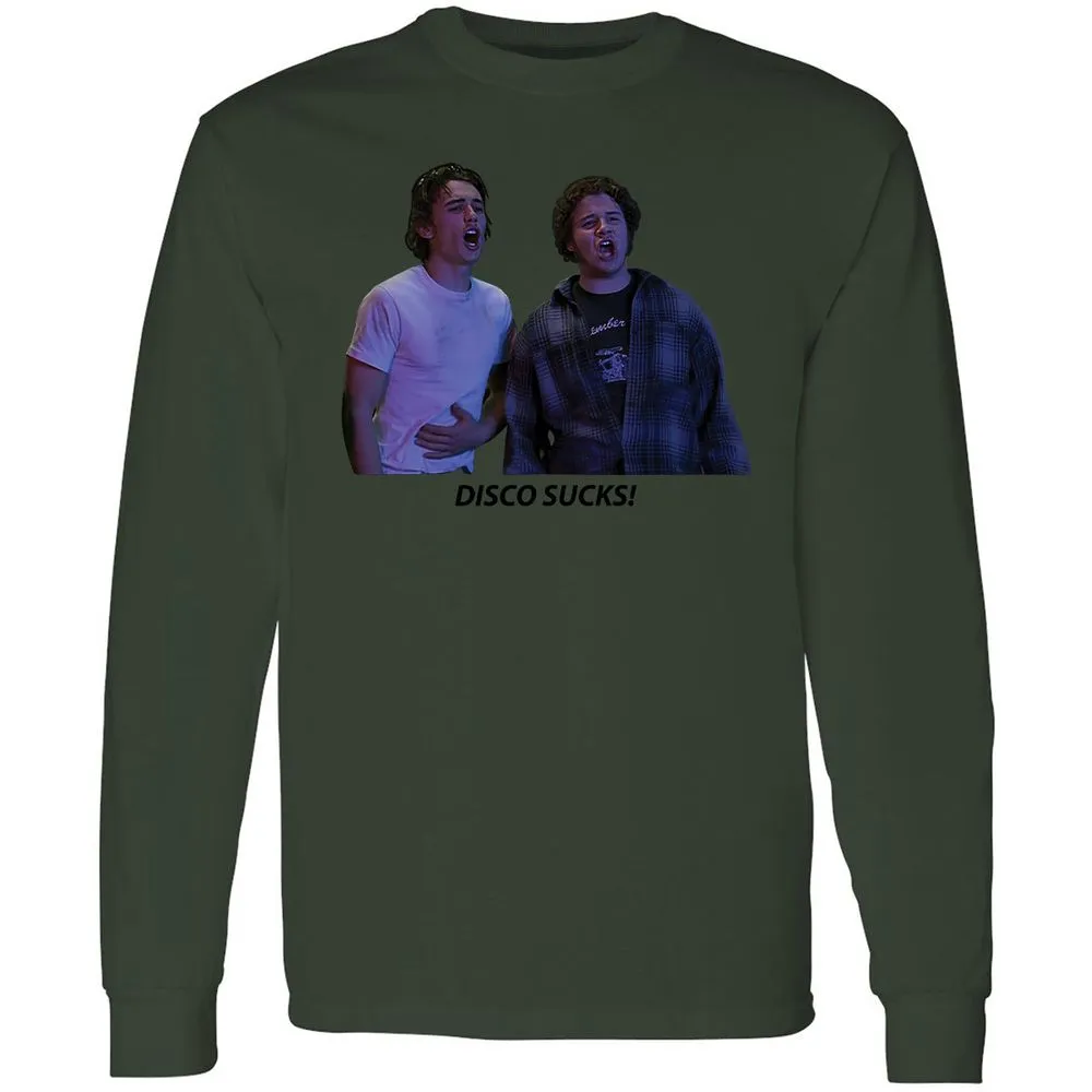 Long Sleeve T-Shirt - HQD3BWGF - Forest Green - 8