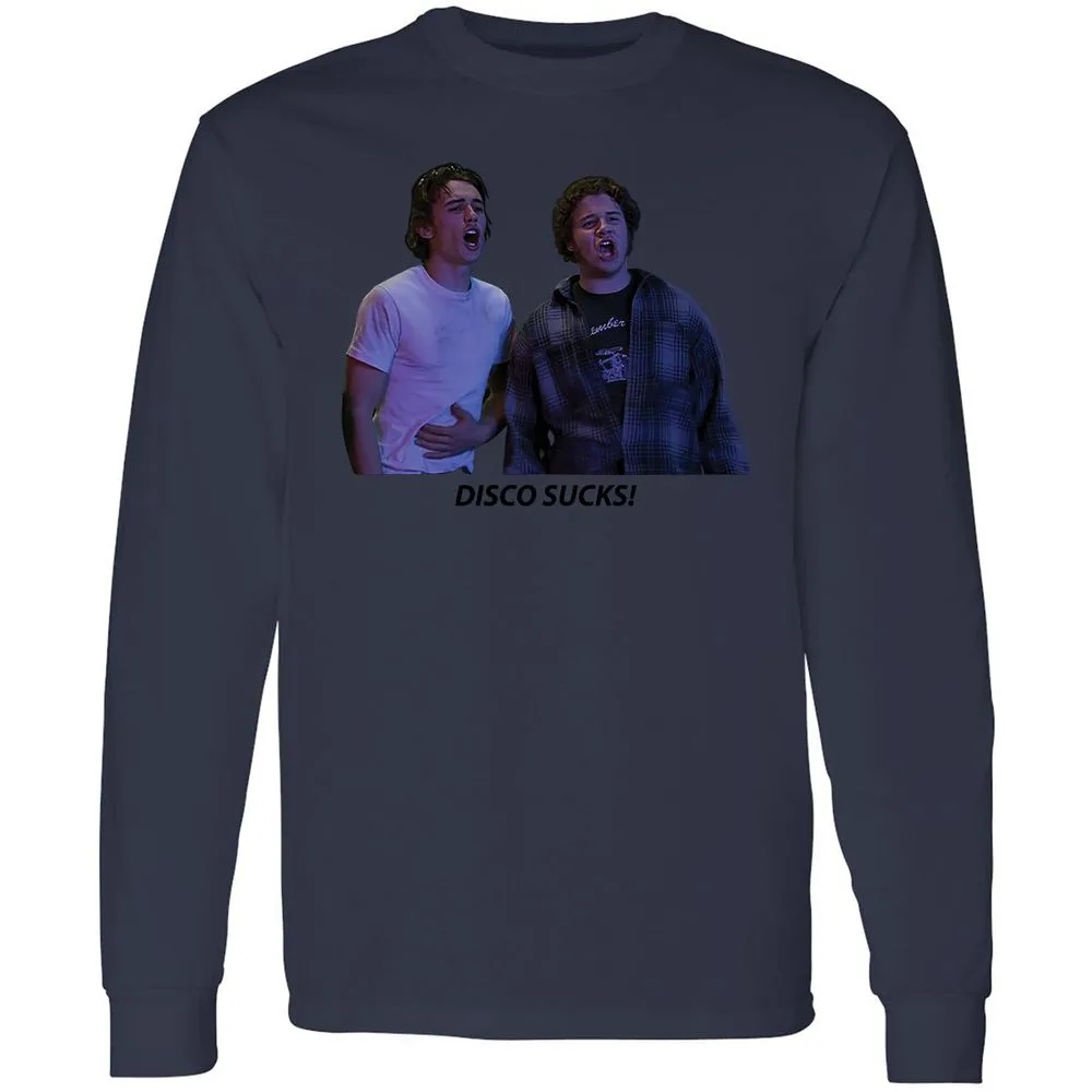 Long Sleeve T-Shirt - HQD3BWGF - Navy - 12