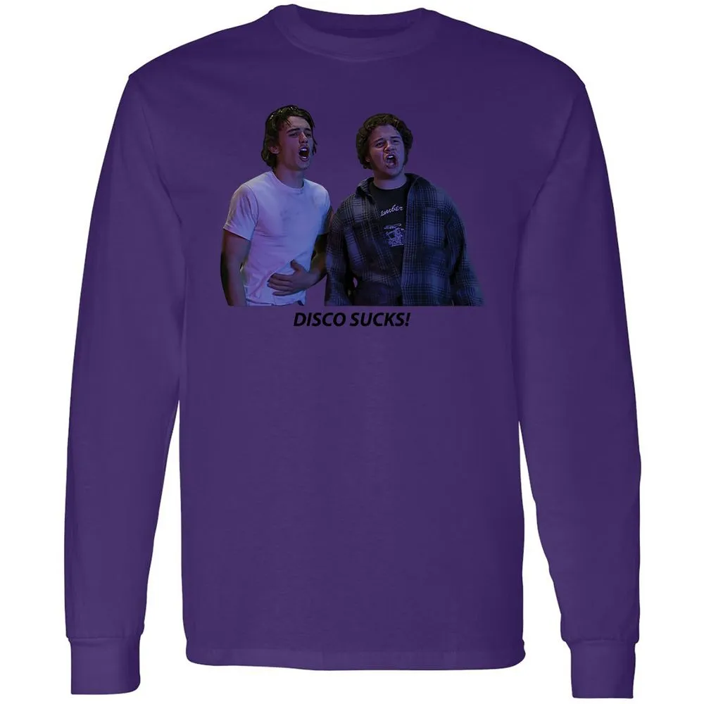 Long Sleeve T-Shirt - HQD3BWGF - Purple - 13