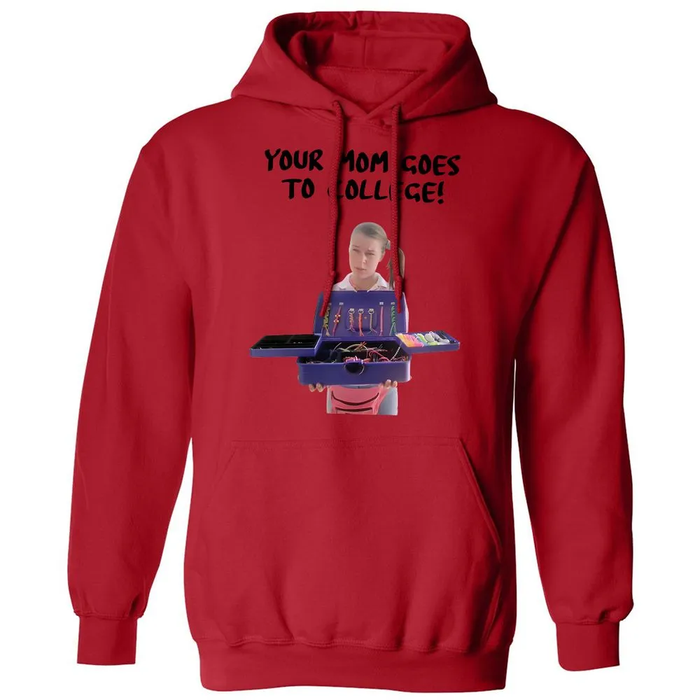 Classic Unisex Hoodie - BEH8XH8F - Red - 5