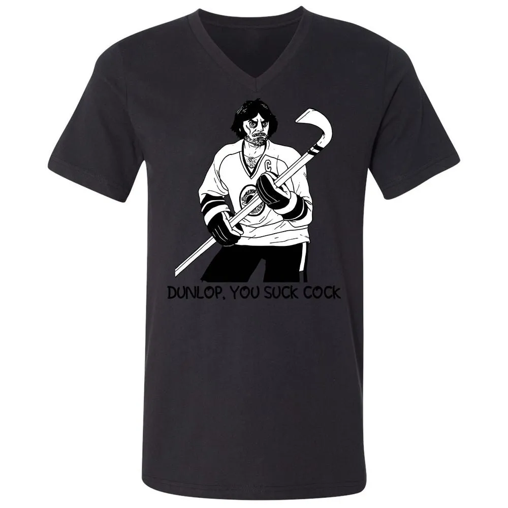 Unisex V-Neck T-Shirt - 9N6CDA4T - Black - 16