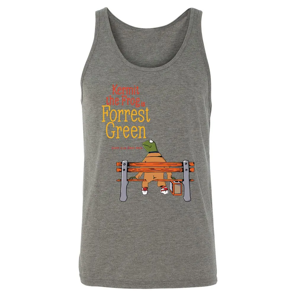 The frog forrest green - Grey Triblend - 2