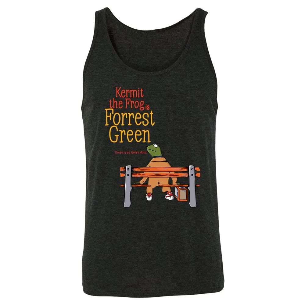 The frog forrest green - Charcoal Black Triblend - 5