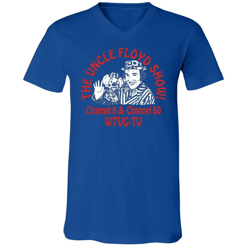 Unisex V-Neck T-Shirt - MMDVD4JZ - True Royal - 4