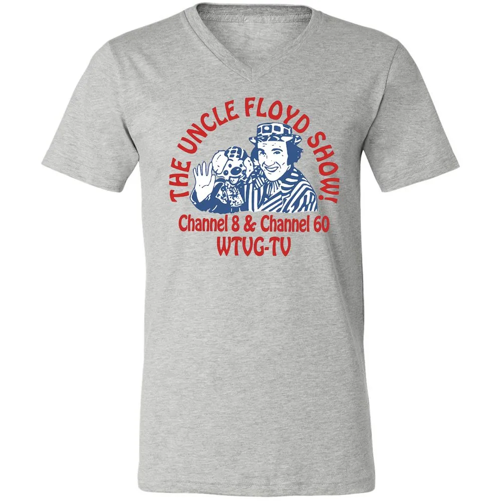 Unisex V-Neck T-Shirt - MMDVD4JZ - Athletic Heather - 7