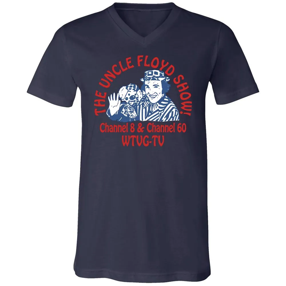 Unisex V-Neck T-Shirt - MMDVD4JZ - Navy - 9