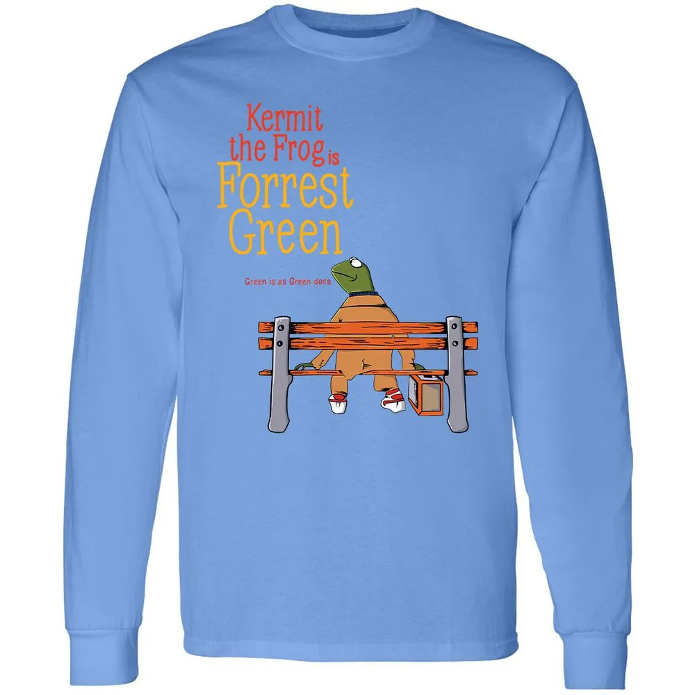 The frog forrest green - Carolina Blue - 2