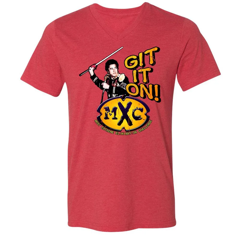 Git it on on worn - Heather Red - 5