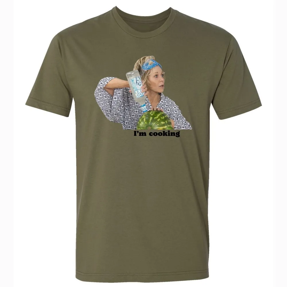 Premium Unisex T-Shirt - 7UMGHSUU - Military Green - 5