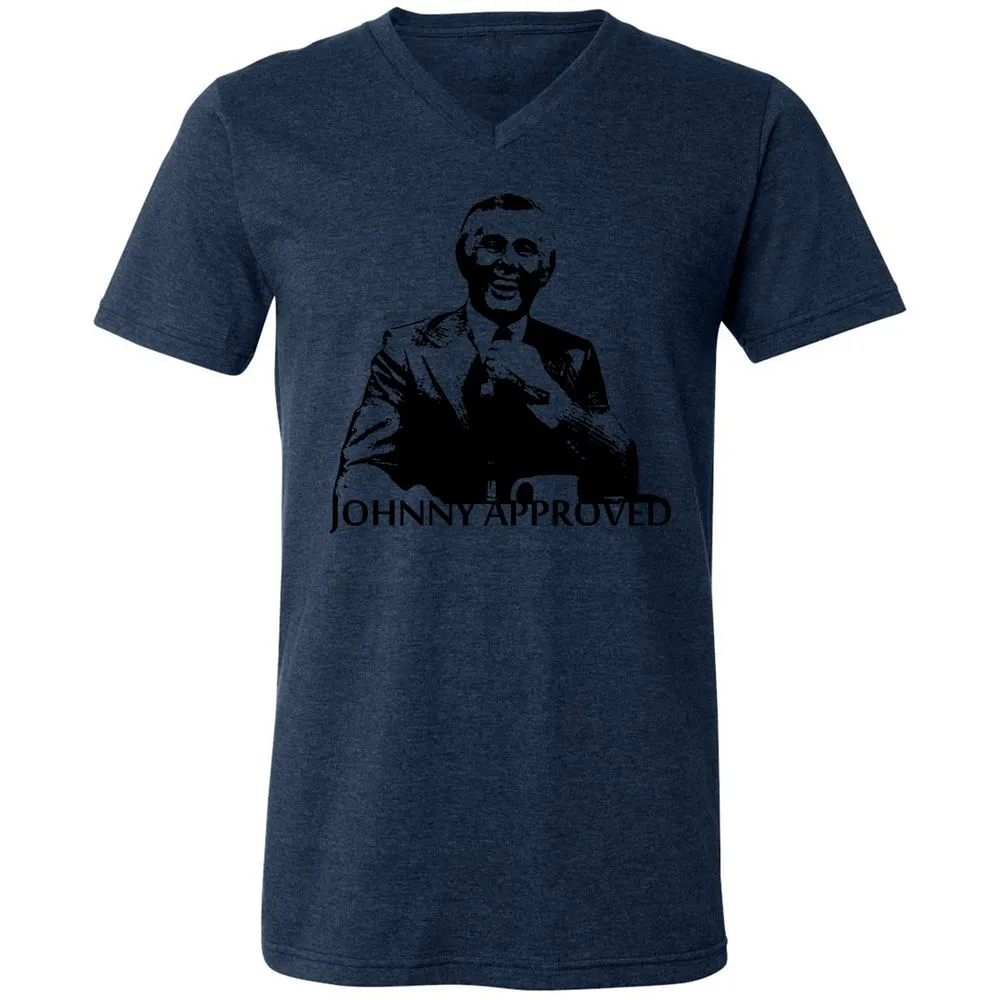 If it's good, Johnny Approves - Heather Navy - 15