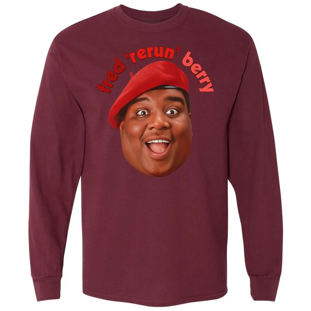 Long Sleeve T-Shirt - ZF39G1K5 - Maroon - 11