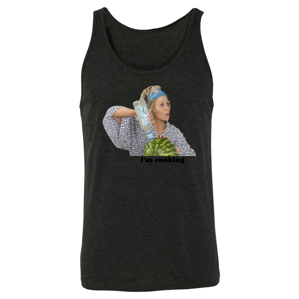 Unisex Jersey Tank - RBQNN2RQ - Charcoal Black Triblend - 5