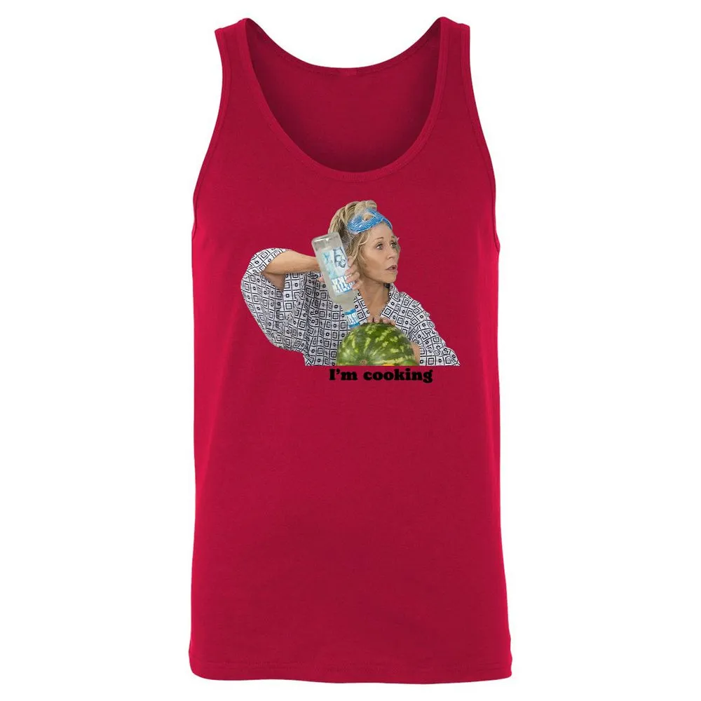 Unisex Jersey Tank - RBQNN2RQ - Red - 11