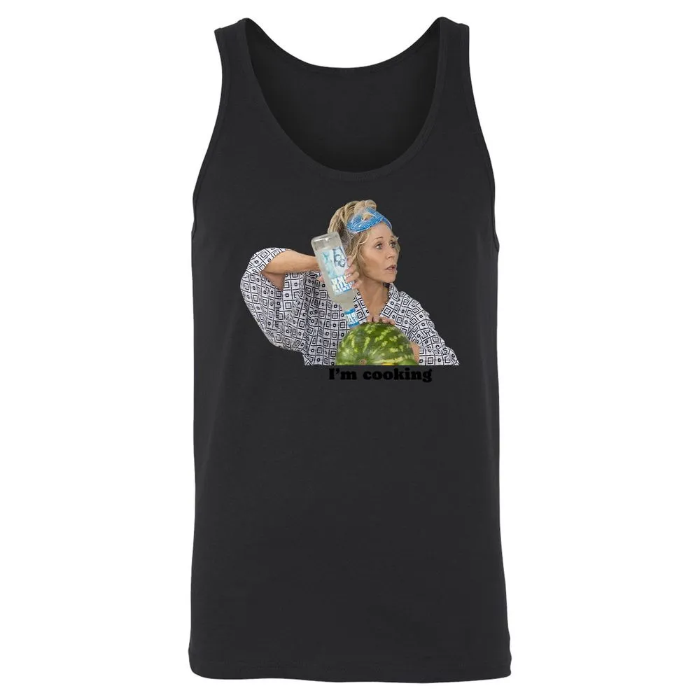 Unisex Jersey Tank - RBQNN2RQ - Black - 14